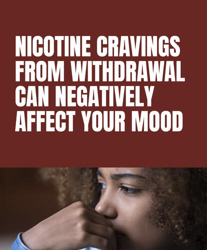 Girl worried about nicotine cravings
